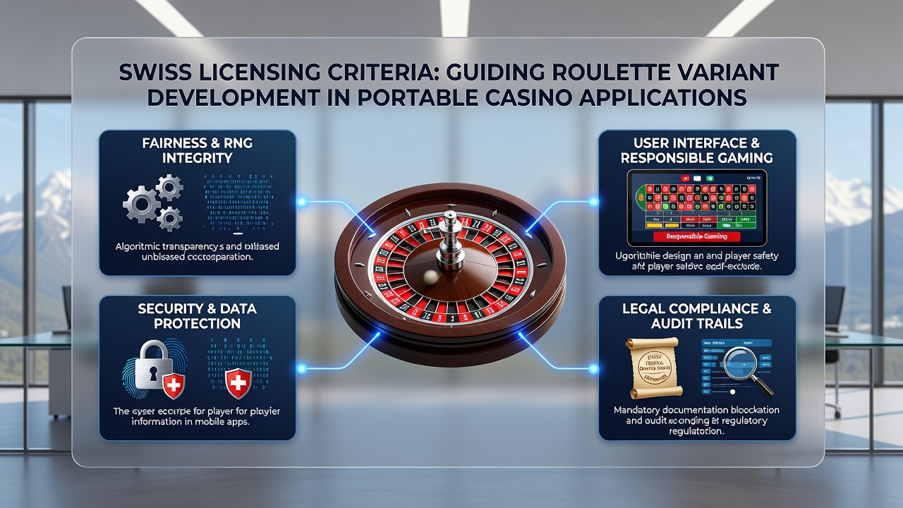 Mobile roulette development process under Swiss guidelines